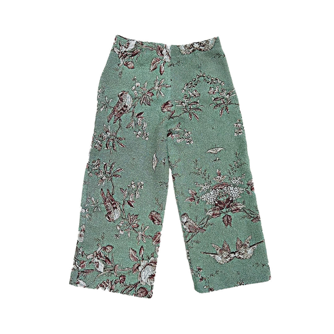 Woven baggy tapestry pants